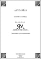 Ave Maria SSAATTBB choral sheet music cover